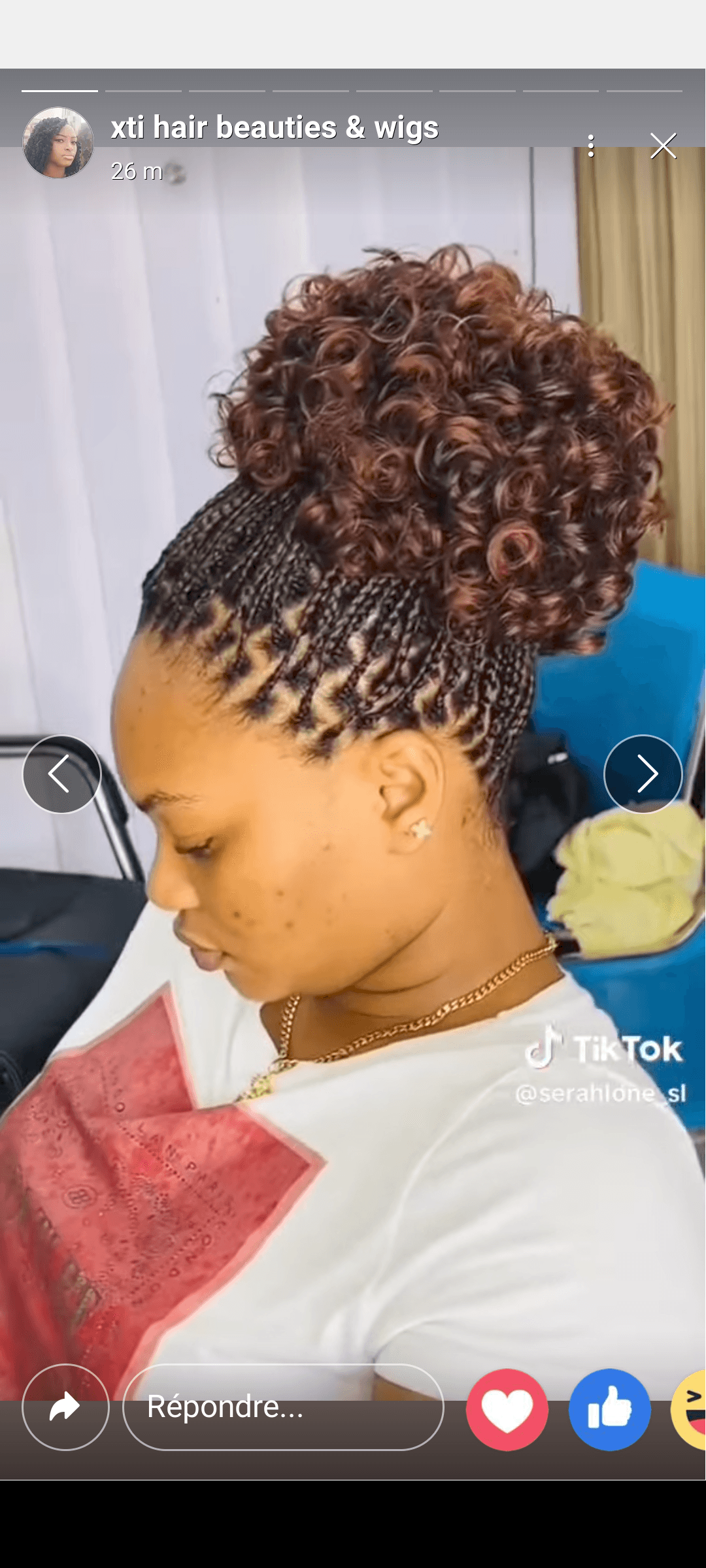 Merveilletreccine, coiffeuse afro à Trieste : photo 3 · BraidBooker