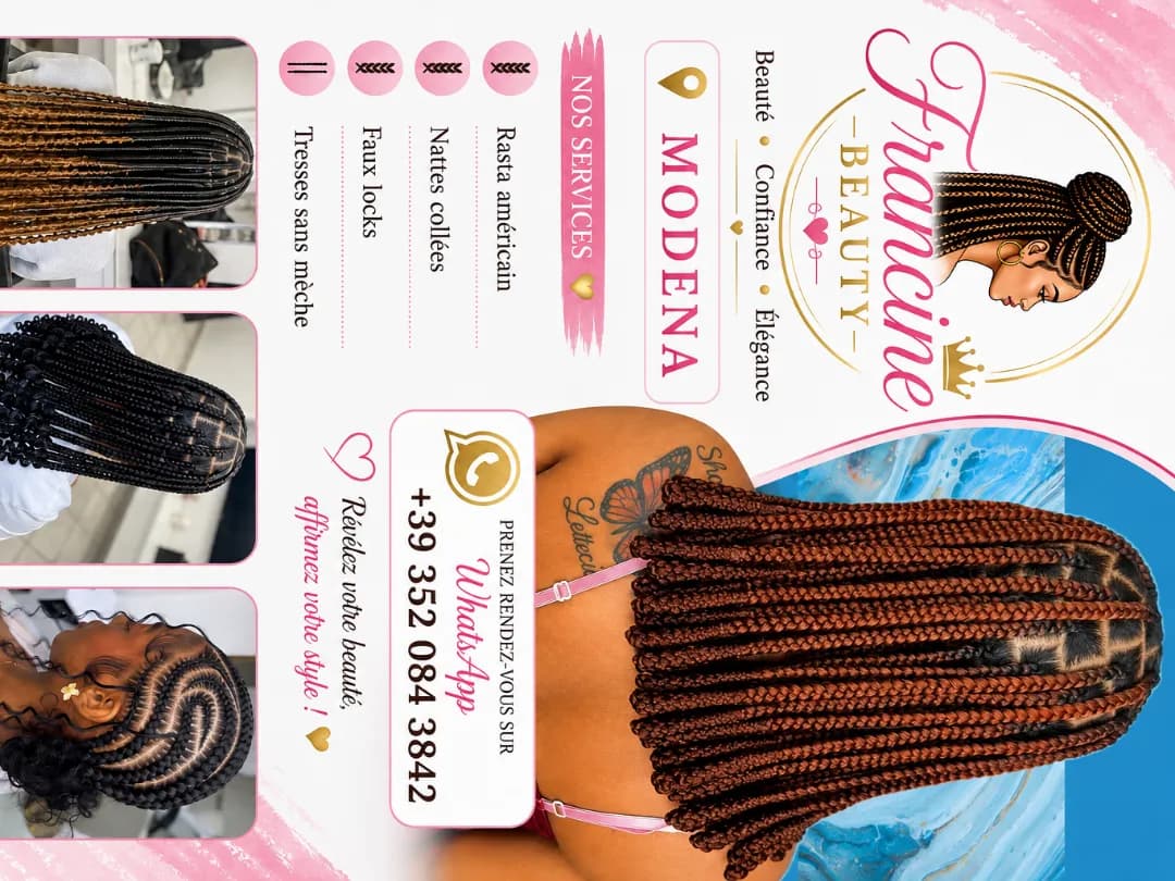 Francine Beauty, Afro-Friseurin in Modena: Foto 3 · BraidBooker