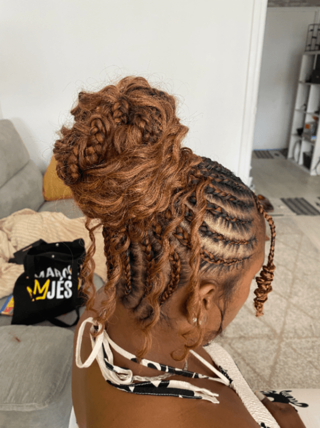 Angelamadou 2000, afro hair braider in Noisiel: photo 3 · BraidBooker
