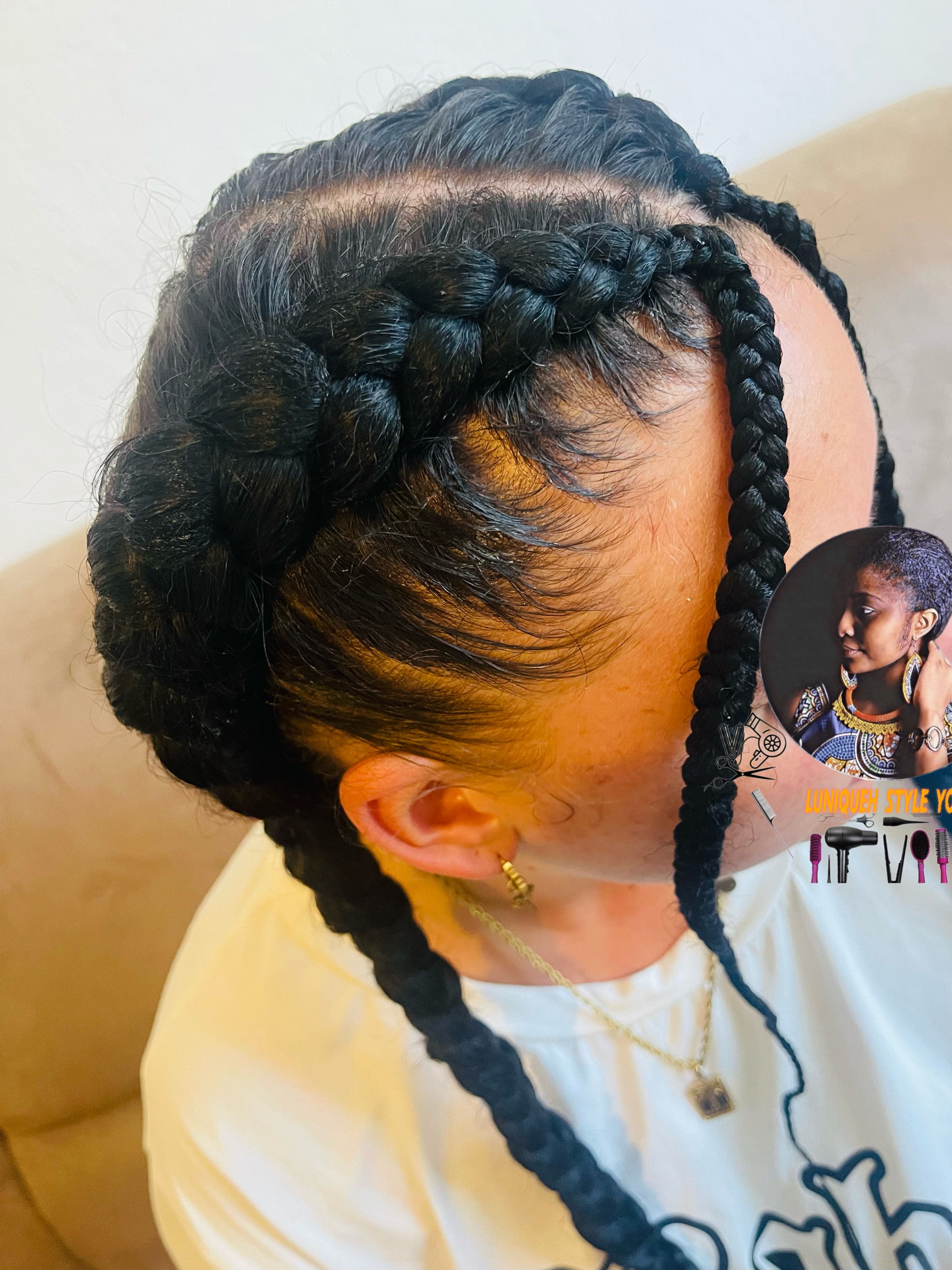 Braids In Herne By luniqueh, afro hair braider in Herne: photo 2 · BraidBooker